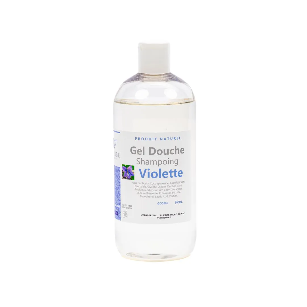 Gel douche/shampoing violette - 500 ml