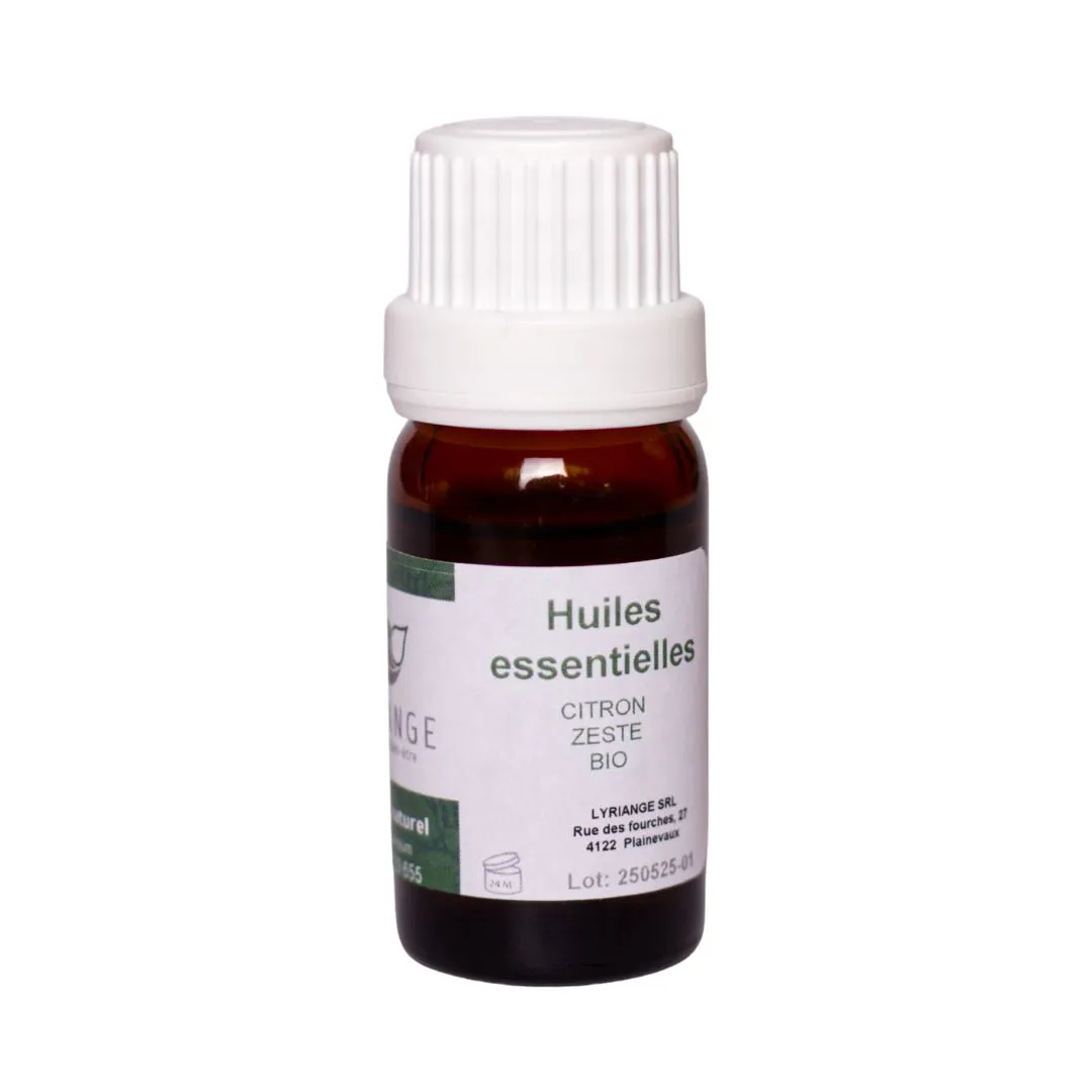 HE Zeste de citron Bio - 10 ml