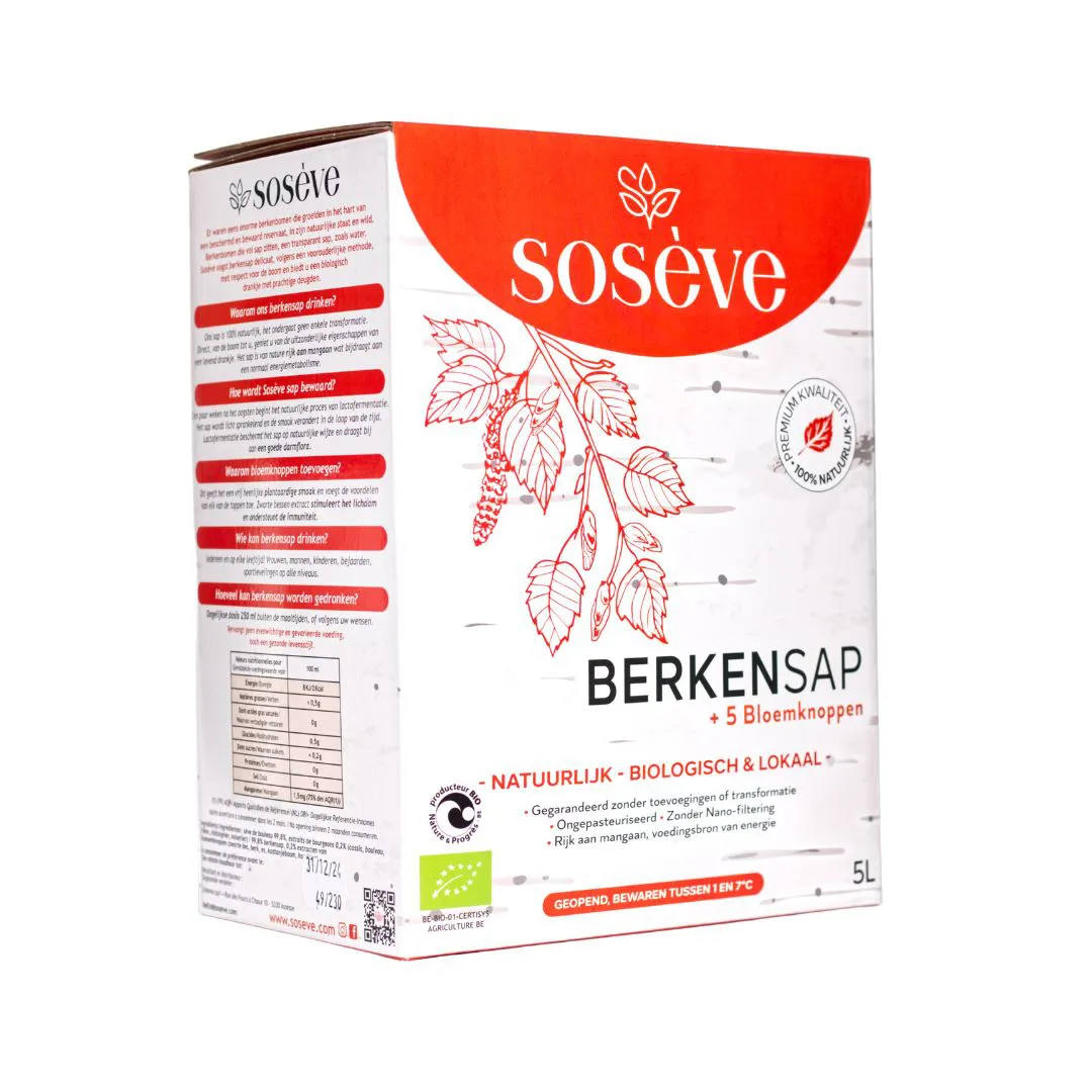 Sève de Bouleau Sosève 5 L 