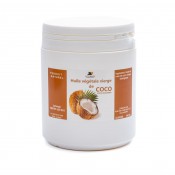 Huile végétale de noix de coco BIO- 500 grs